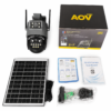 Double Lens 4G Solar Camera